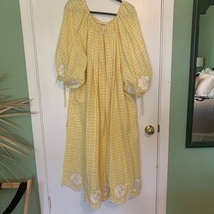 Innika Choo gingham cotton dress